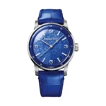 Audemars Piguet 15210BC.OO.A021CR.01 Code 11.59 Blue Dial Blue Leather Strap Watch