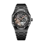 Audemars Piguet 15416CE.OO.1225CE.01 Royal Oak Skeleton Slate Dial Black Ceramic Bracelet