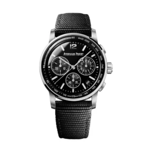 Audemars Piguet 26393BC.OO.A002KB.02 Code 11.59 Onyx Dial Black Rubber Strap Watch