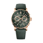 Audemars Piguet 26393OR.OO.A056KB.01 Code 11.59 Green Dial Green Rubber Strap Watch