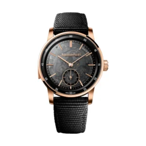 Audemars Piguet 26395NR.OO.D002KB.01 Code 11.59 Black Sapphire Dial Black Rubber Strap Watch