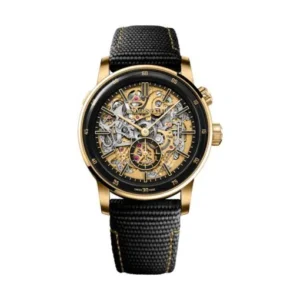 Audemars Piguet 26397QA.OO.D002KB.01 Code 11.59 Yellow Gold Dial Black Rubber Strap Watch